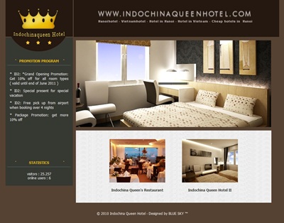 indochinaqueenhotel.com