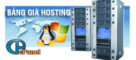 Báo giá dịch vụ lưu trữ web hosting